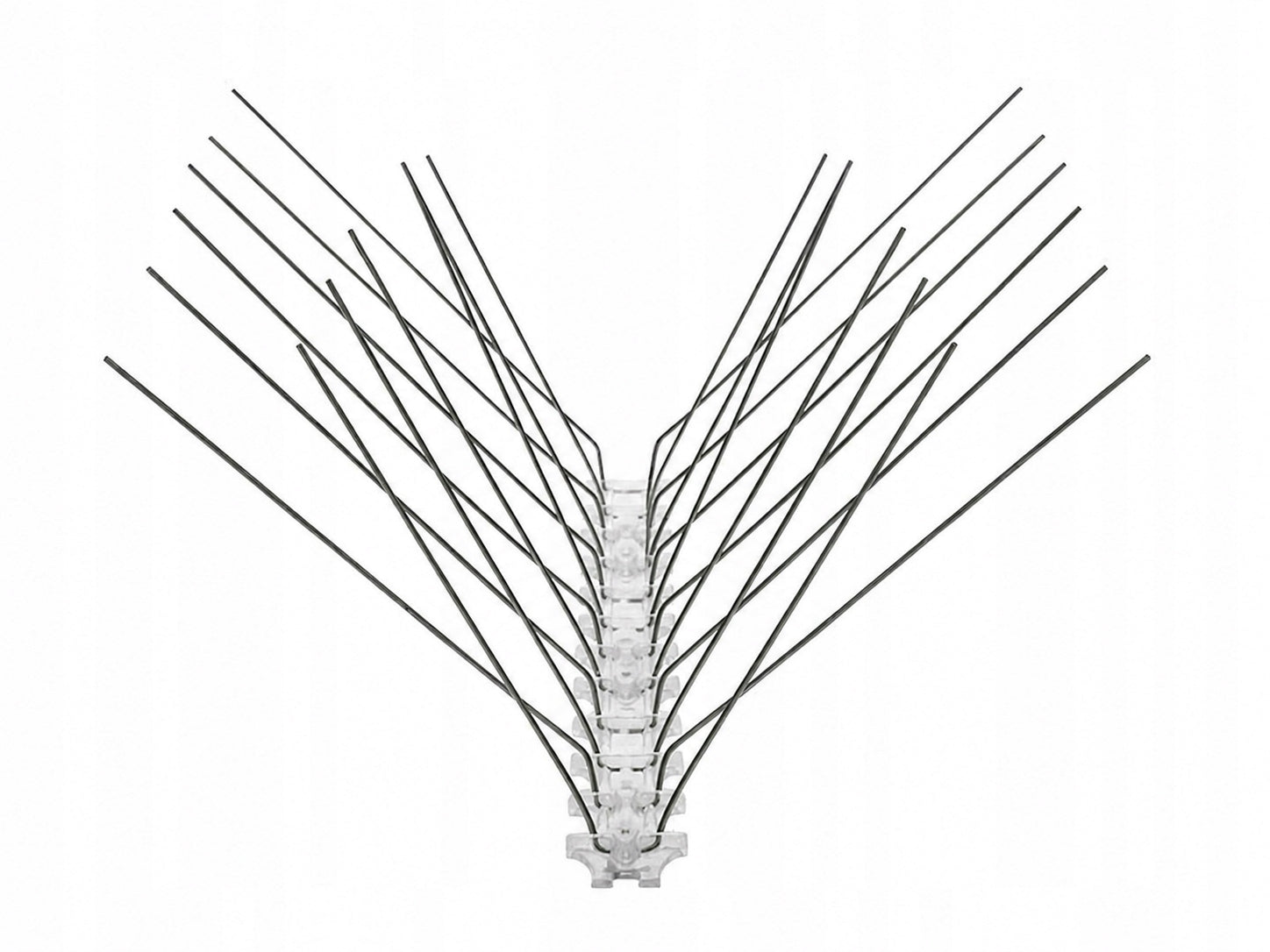 BIRD SPIKES PIGEONS VERY DENSE REPELLENT STAINLESS 40 SPIKES 50cm Packaging status original