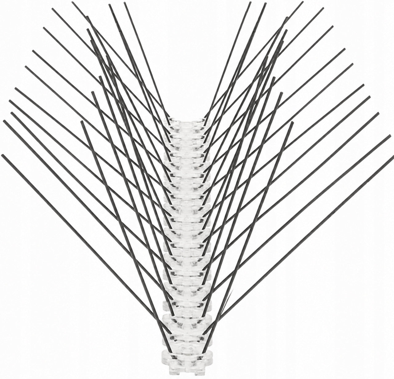 BIRD SPIKES PIGEONS VERY DENSE REPELLENT STAINLESS 40 SPIKES 50cm Use Against martens birds
