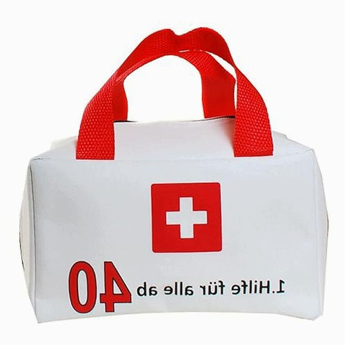 BIRTHDAY GIFT BAG 40 YEARS NYLON ZIPPER TO FILL