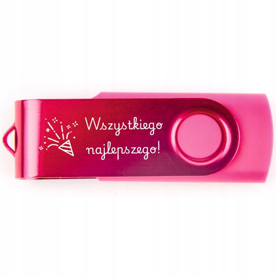 BIRTHDAY GIFT FLASH DRIVE 4GB USB 2.0 ENGRAVING | GIFT FOR BIRTHDAY BOY