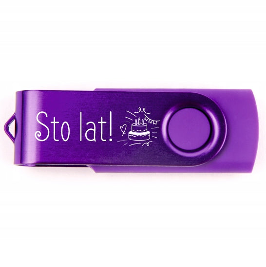 BIRTHDAY GIFT | FLASH DRIVE 512 MB USB 2.0 ENGRAVING | GIFT FOR EVERYONE