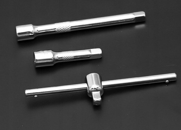 BIT SOCKET WRENCH SET RATCHET ADAPTERS SOCKET WRENCHES 46PCS Product weight with unit packaging 0.93 kg