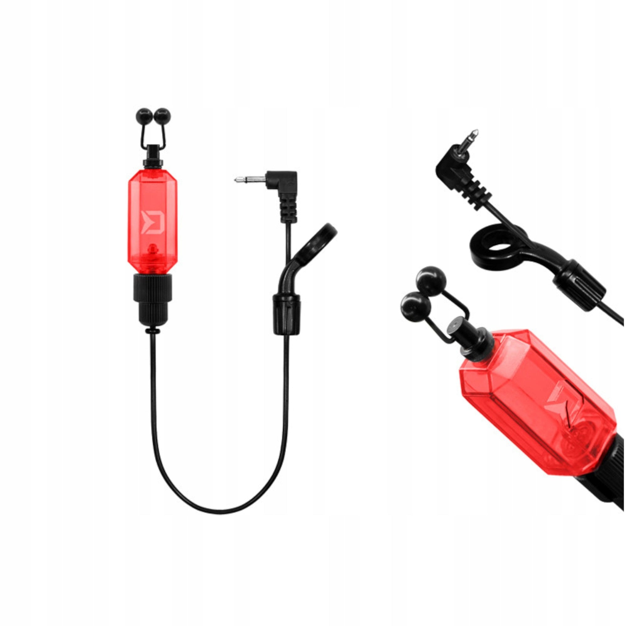 BITE ALARM DELPHIN CUBIX LIGHT RED
