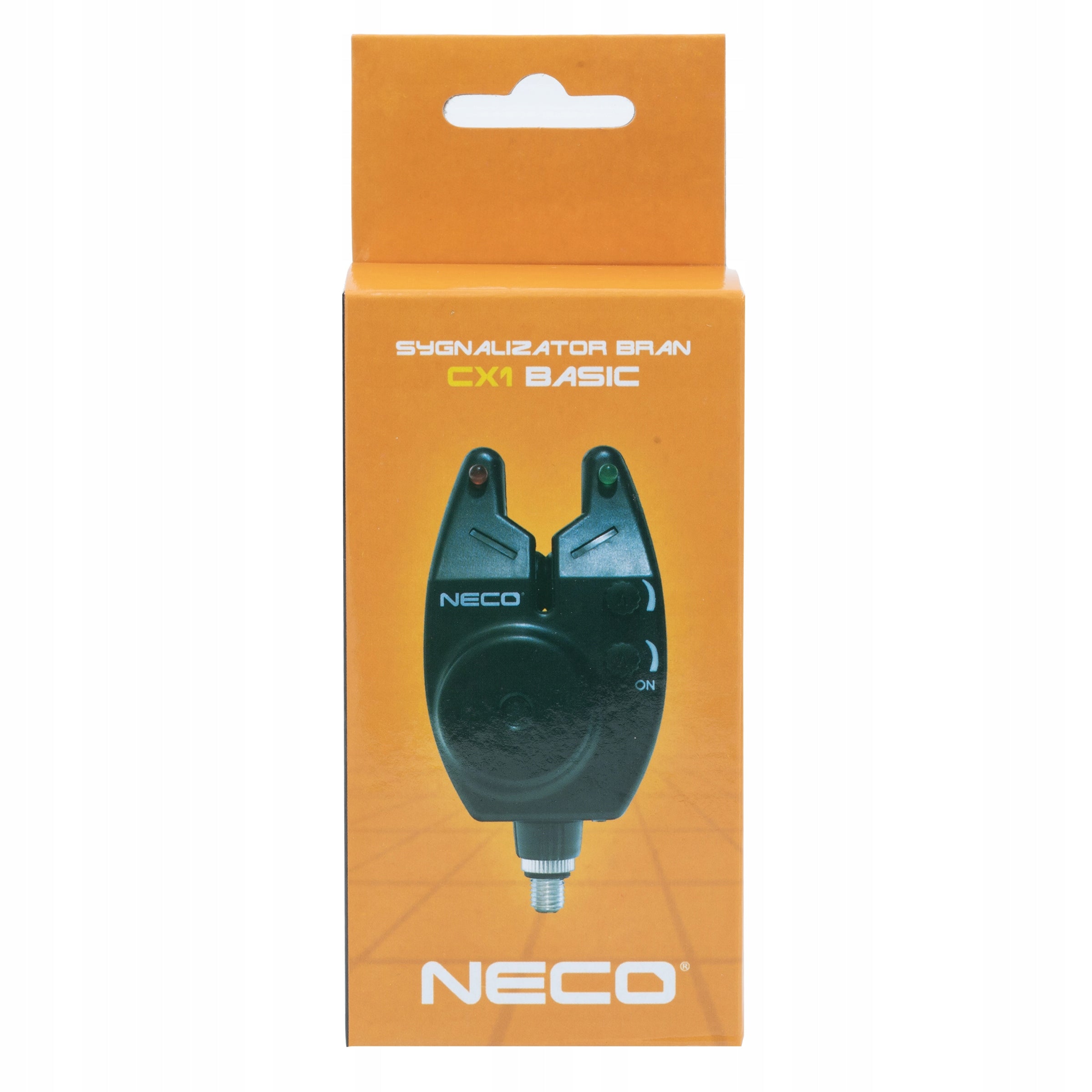 BITE ALARM NECO BASE CX1 RUBBERIZED + BATTERY 9V CARP GROUND Kind electronic