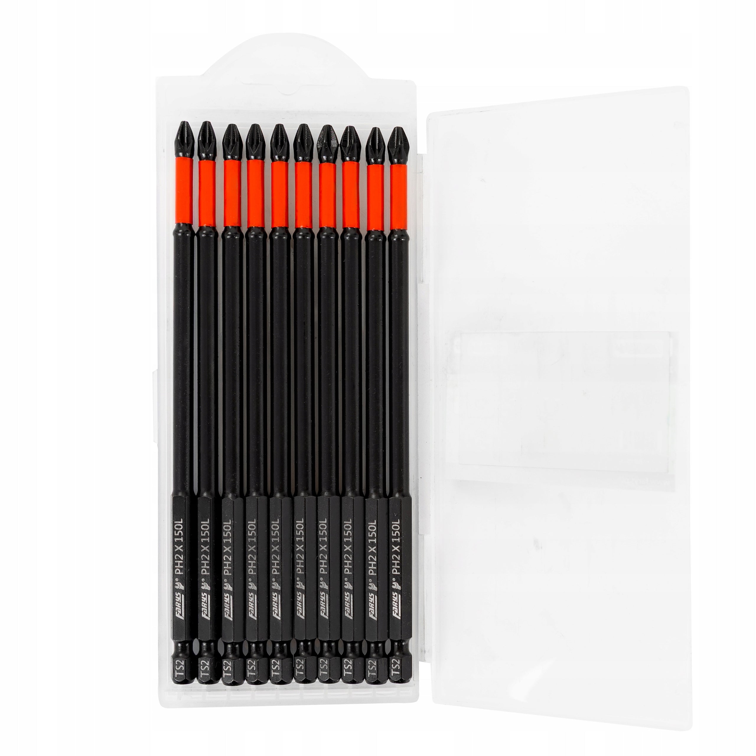 BITS PH2 150 mm MAGNETIC S2 10 PCS FOR LONG PROFESSIONAL SCREWDRIVER Brand Farys