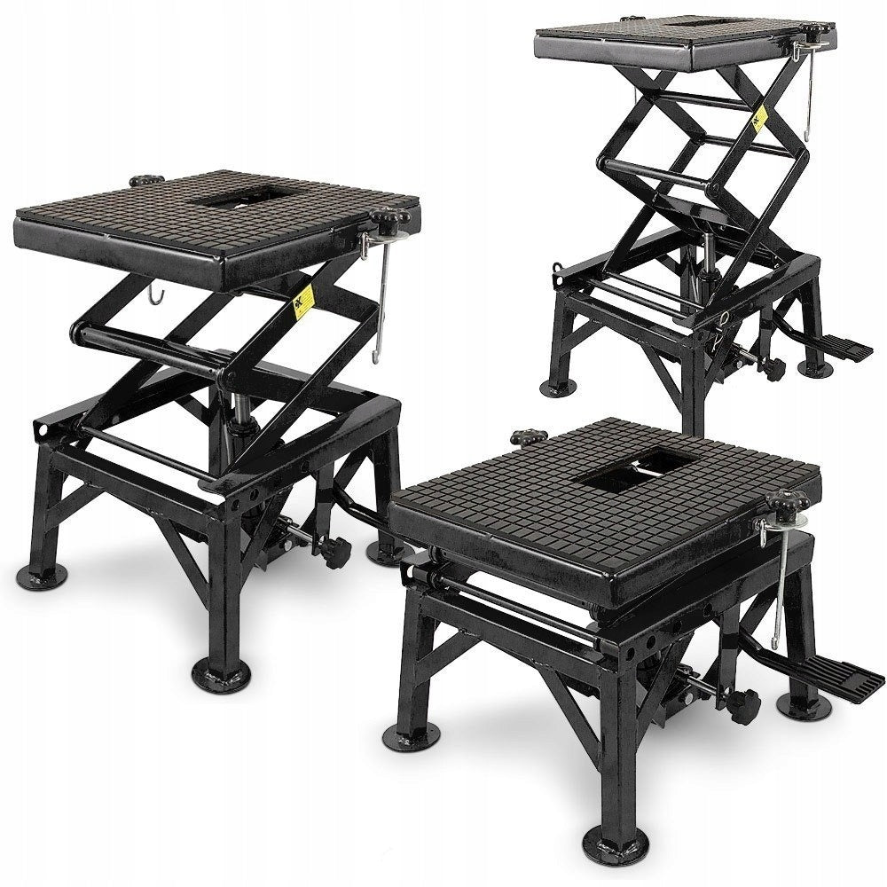 BITUXX SCISSOR lift for motorcycle Workshop up to 135kg Adjustable