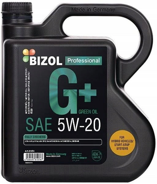 Öl BIZOL Green Oil+ 5W-20 4 ltr (81076) 