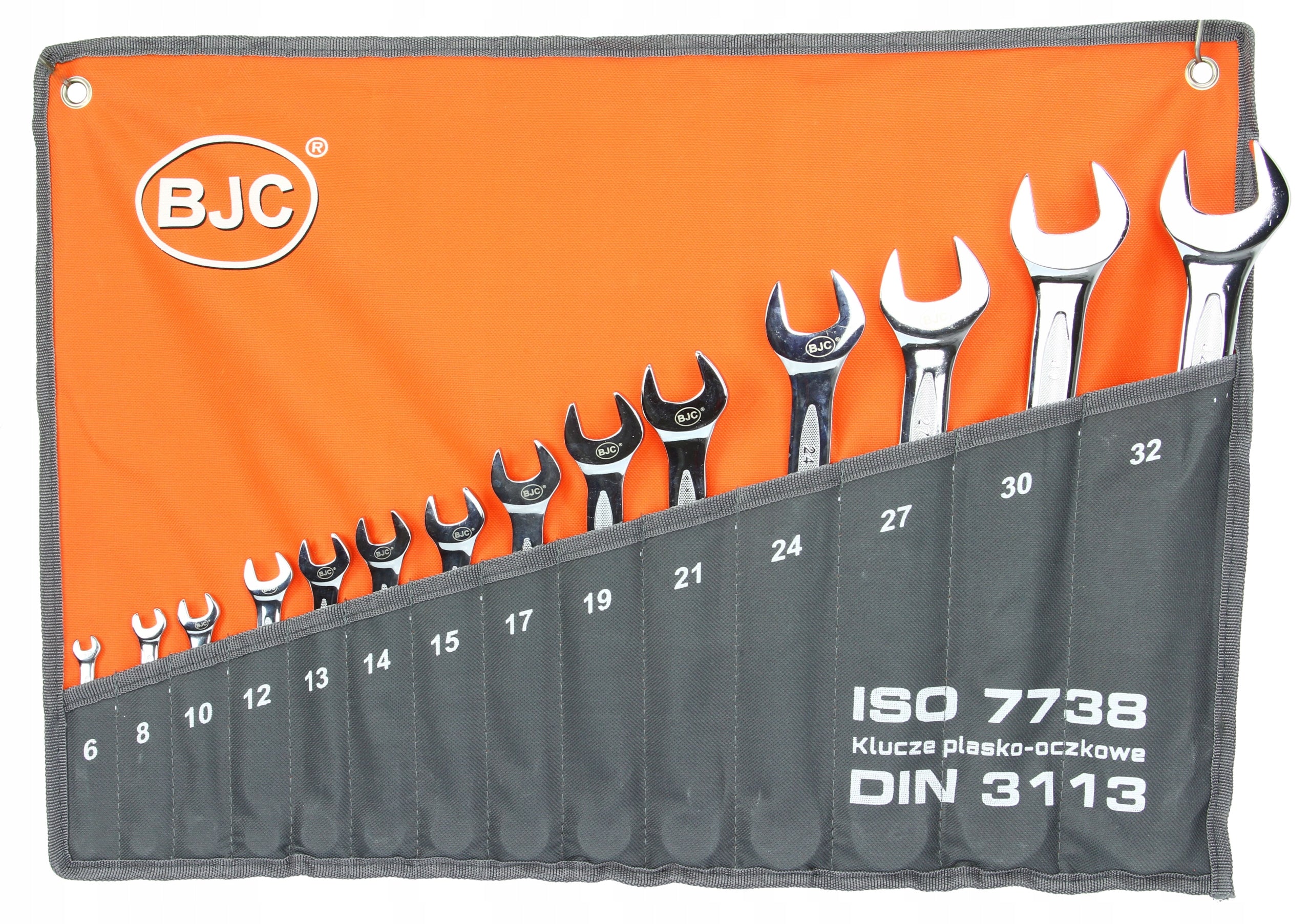 BJC 6-32 CrV open-end wrenches SET THICK EAN (GTIN) 5901969128666