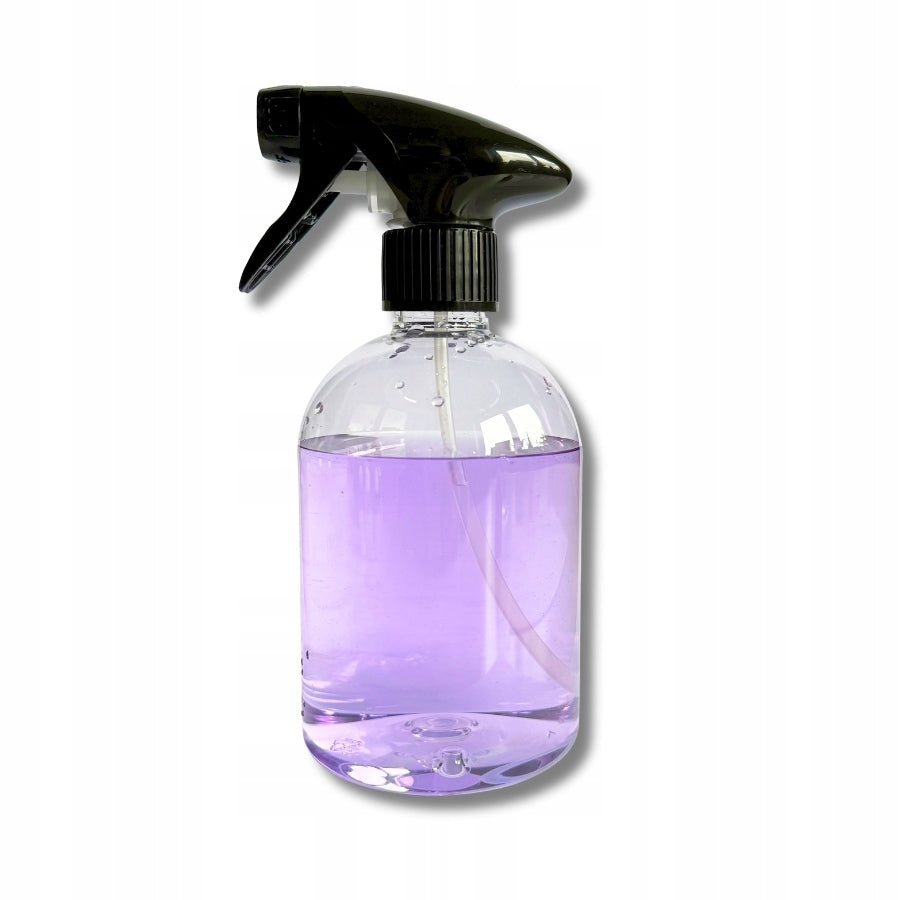 BLACK ATOMIZER BOTTLE Spray 500 ml PET for cleaning chemicals Customs tariff code 39249000
