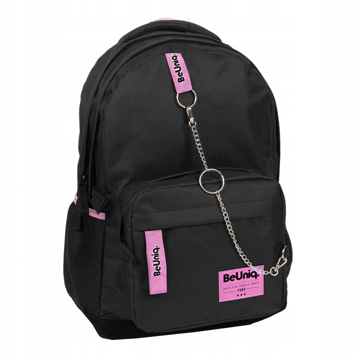 BLACK BACKPACK BEUNIQ YOUTH SCHOOL SPORTS PASO