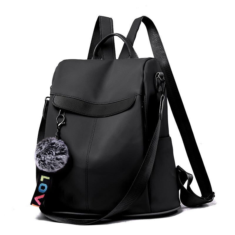 BLACK BACKPACK CAPACITY 2in1 BAG Waterproof Adjustable Straps 5 pockets Packaging status original