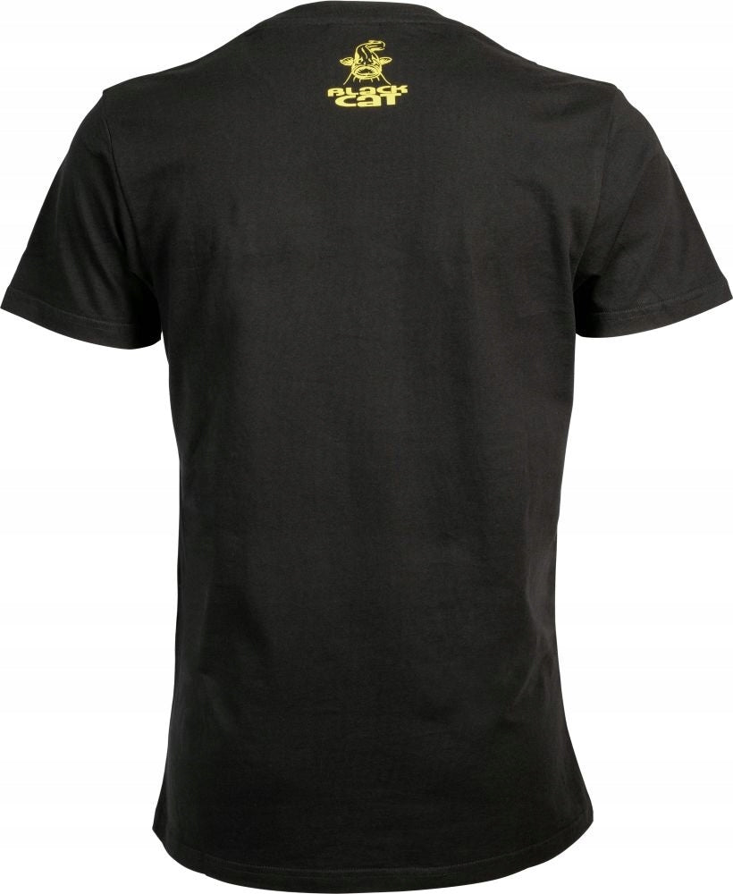 BLACK CAT T-SHIRT ESTABLISHED COLLECTION BLACK XXL Size XXL