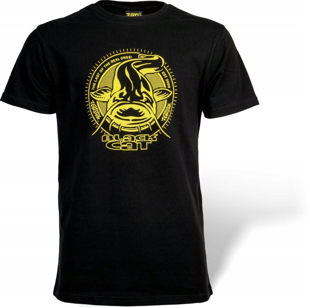 BLACK CAT T-SHIRT ESTABLISHED COLLECTION BLACK XXL