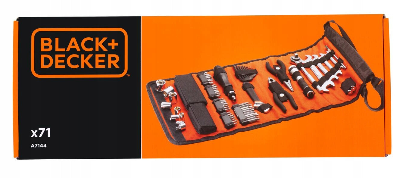 BLACK & DECKER A7144-XJ Toolkit Manufacturer code A7144-XJ