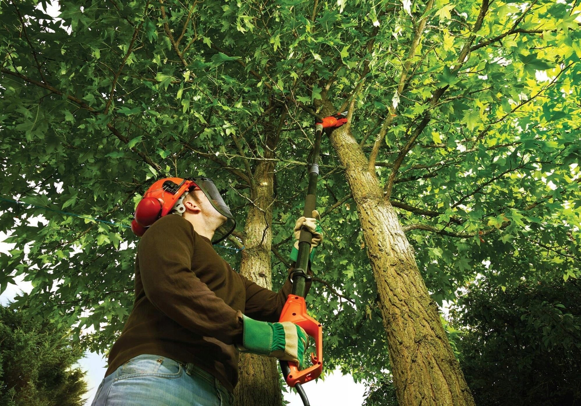 BLACK DECKER Chainsaw 800W 25cm PS7525 Boom Saw 2,7m Guide manufacturer Black&Decker