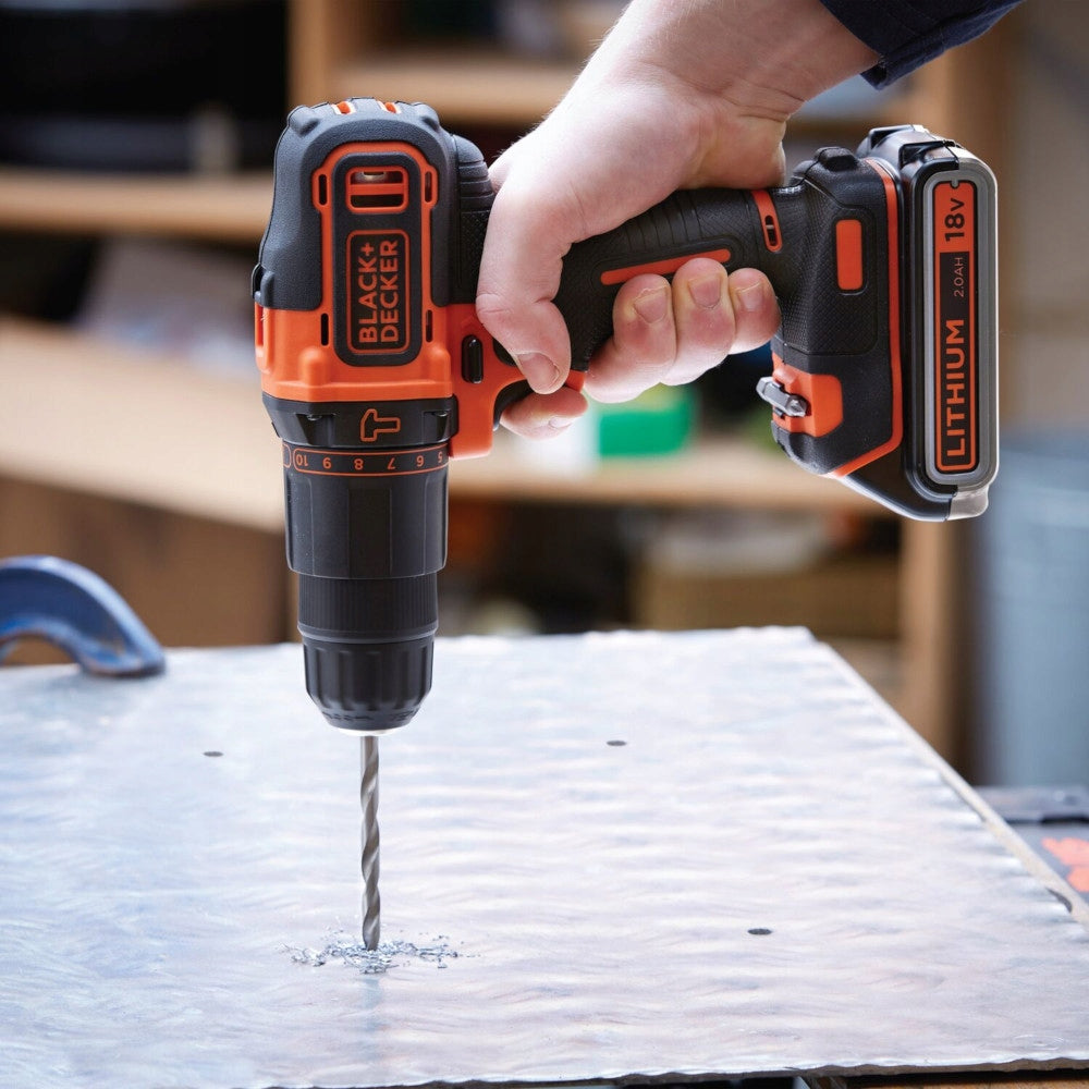 BLACK DECKER Impact Driver 18V Cordless BDCHD18 Aku 1,5Ah Charge Battery capacity 1.5 Ah