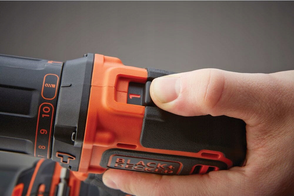 BLACK DECKER Impact Driver 18V Cordless BDCHD18 Aku 1,5Ah Charge Power supply rechargeable battery