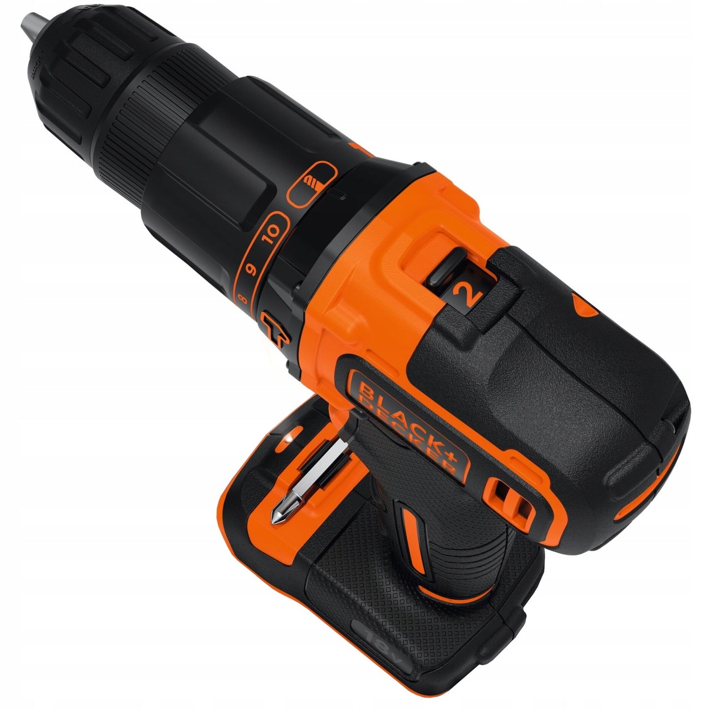 BLACK DECKER Impact Driver 18V Cordless BDCHD18 Aku 1,5Ah Charge Series BDCHD18