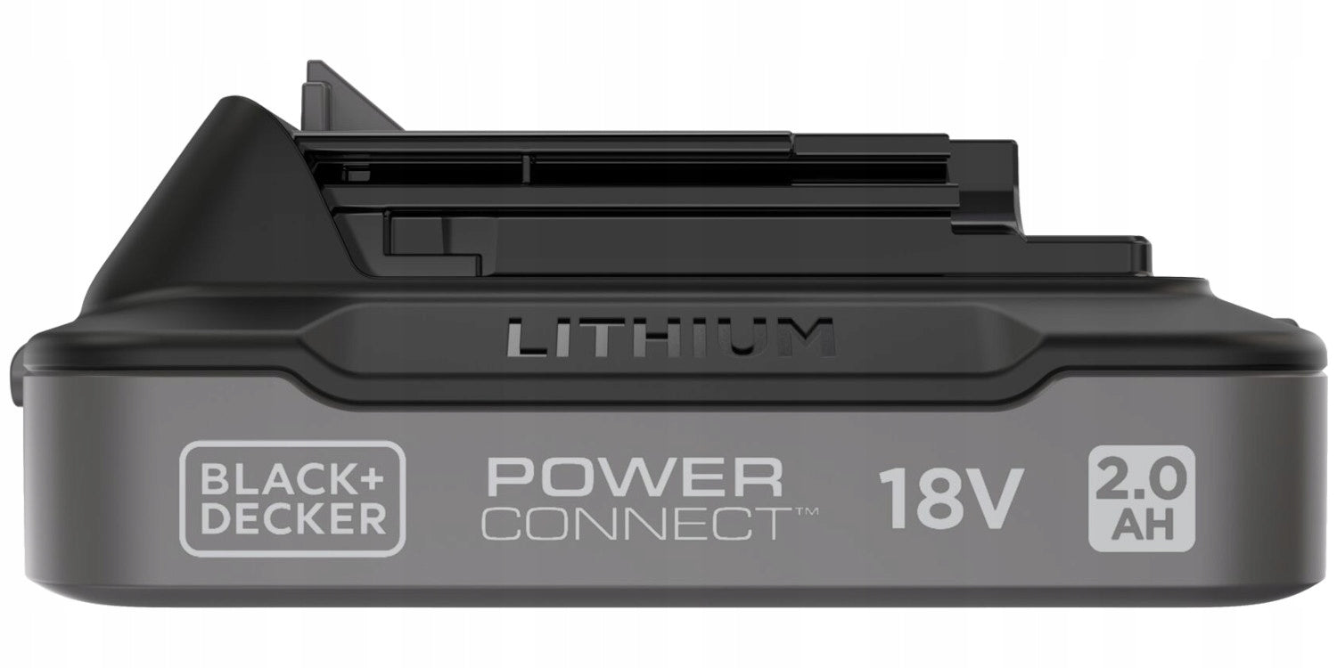 BLACK DECKER Rechargeable battery for power tools 18V 2,0Ah PowerConnect BDL2018 Battery capacity 2 Ah