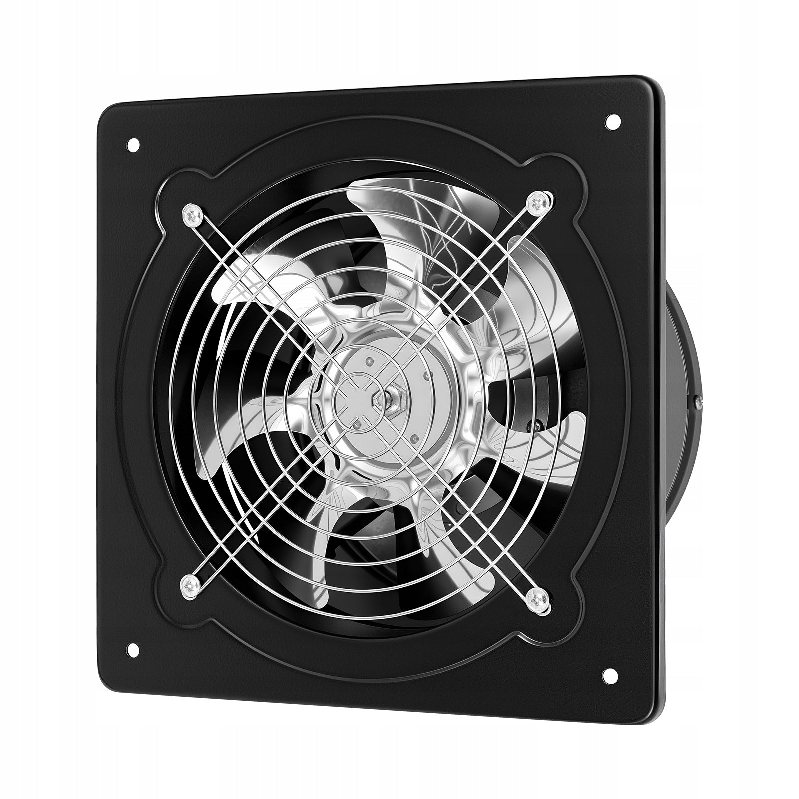 BLACK EXHAUST FAN FOR HOME AND COMMERCIAL USE (220V WIRING 8-INCH)