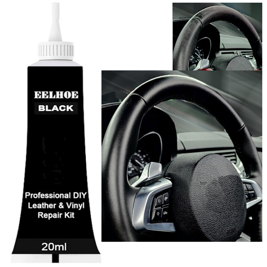 BLACK LIQUID LEATHER RENOVATION SKIN REPAIR LIQUID LEATHER GEL PUTTY
