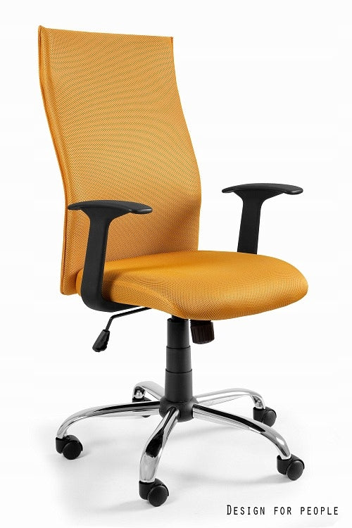 BLACK ON BLACK armchair yellow membrane Unique