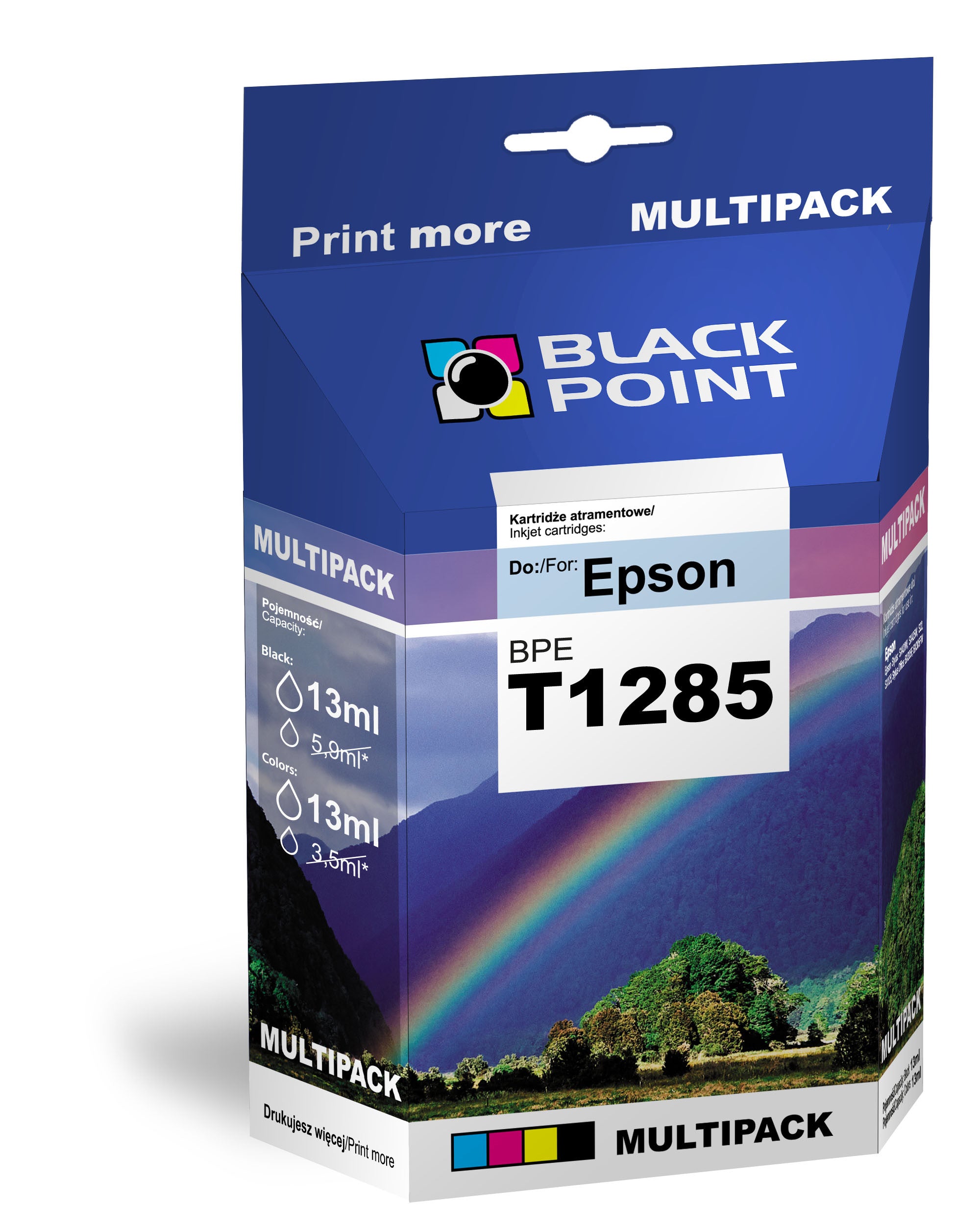Schwarzpunkt Epson BPE T1285 CMYK 