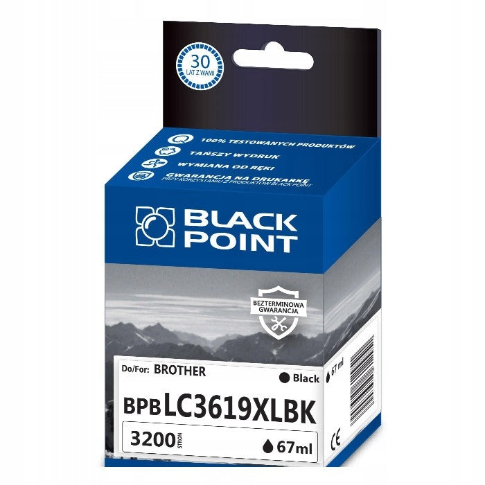 BLACK POINT BROTHER LC-3619XLBK / BPBLC3619XLBK Manufacturer code BPBLC3619XLBK
