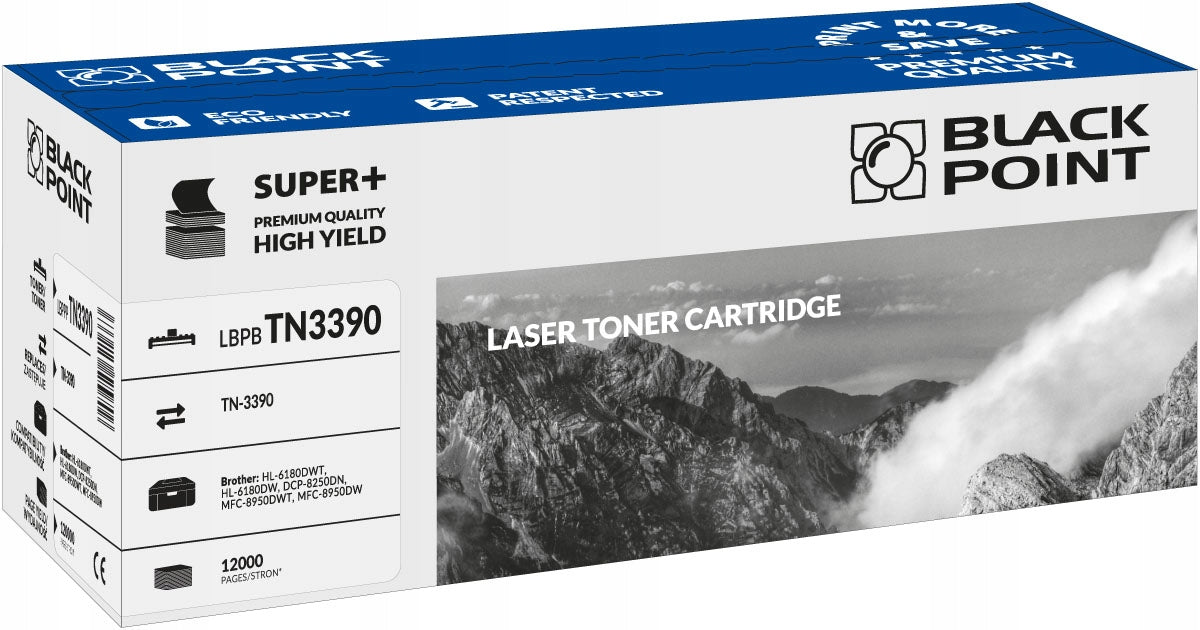 Toner Black Point LBPBTN3390 | schwarz | 12.000 Seiten | Bruder TN-3390 