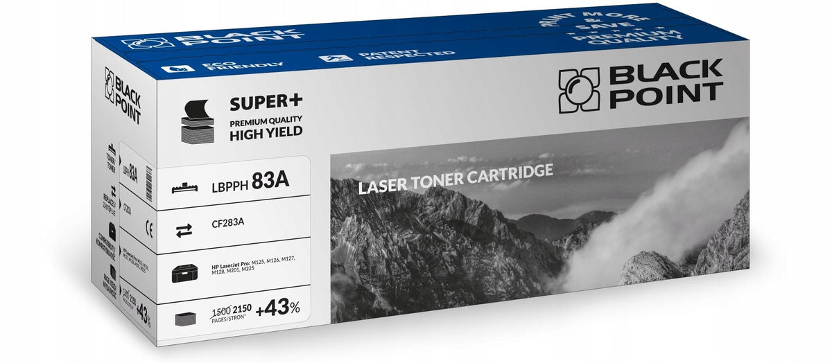 BLACK POINT LBPPH83A replacement CF283A (black)
