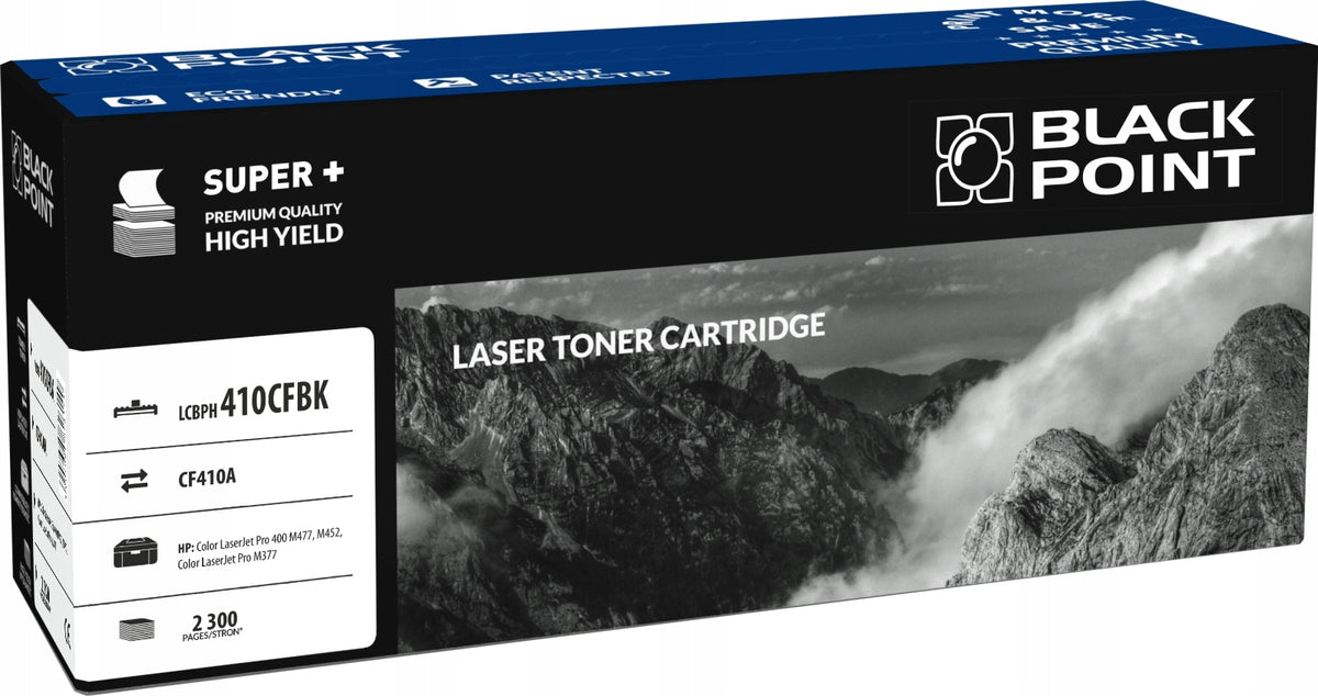 BLACK POINT LCBPH410ACFBK replacement CF410A (black) Manufacturer code LCBPH410ACFBK