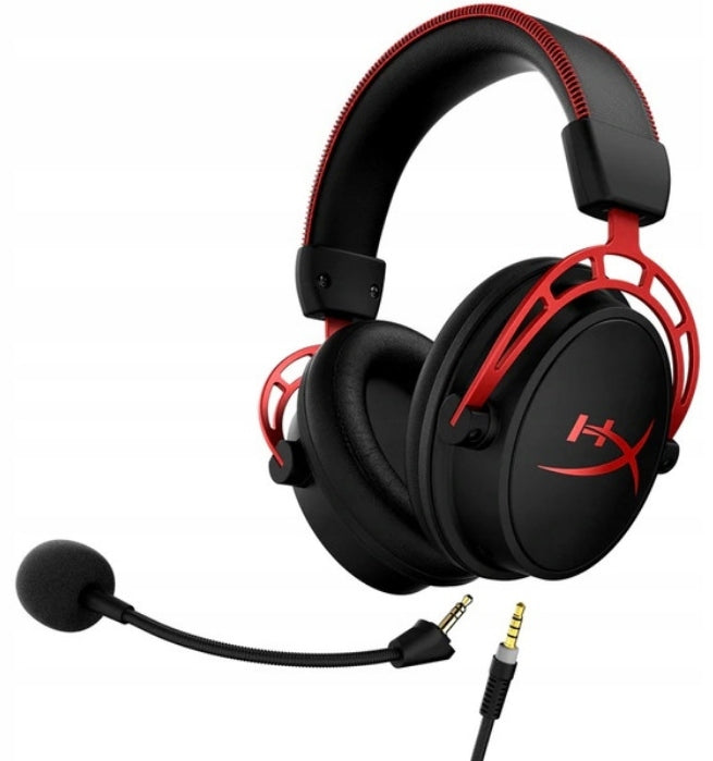 BLACK Red Wired On-Ear Headphones HyperX Cloud Alpha for Gaming Manufacturer code AP5L1AM#ABB