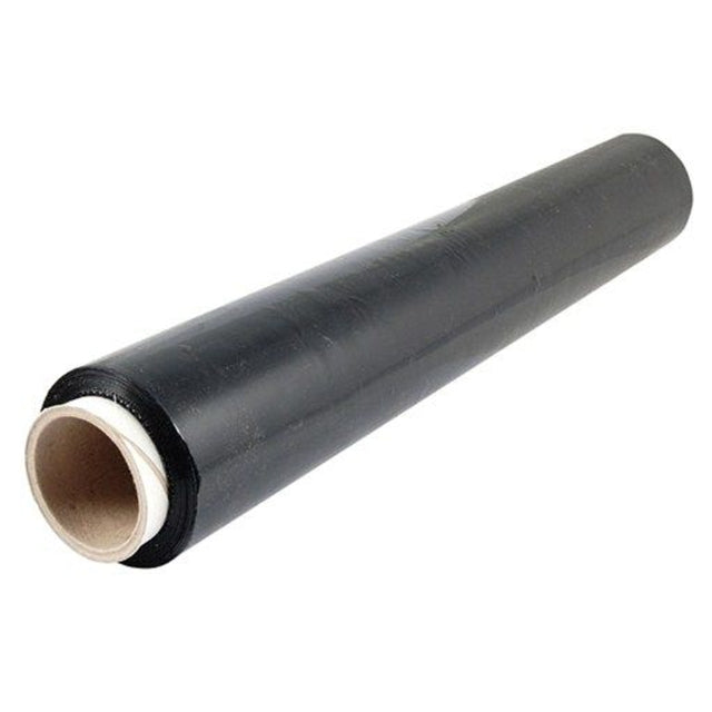 BLACK STRETCH FILM FOR PALLETS OF PACKAGES STRONG COVERING SOLID 2,50 KG STRETCH