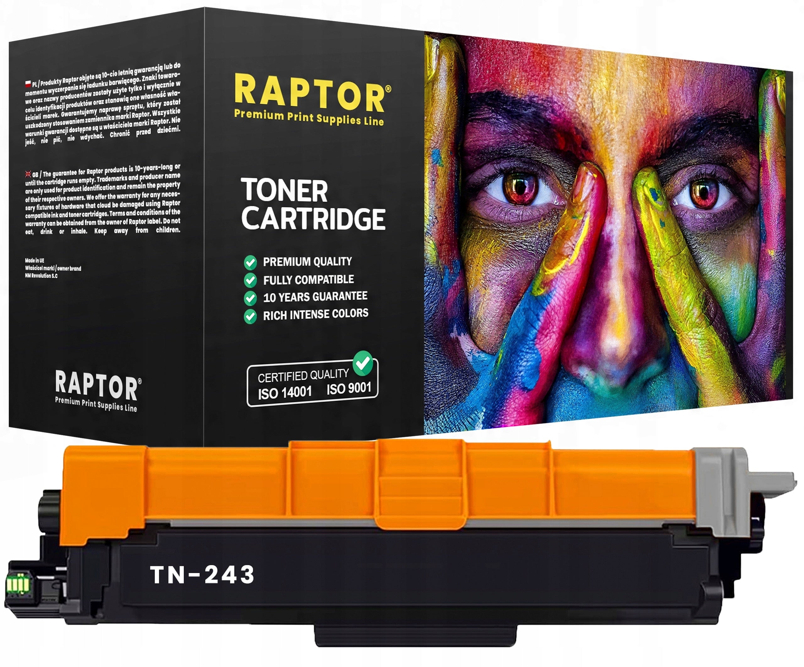 BLACK TONER TN-243 FOR BROTHER PRINTER