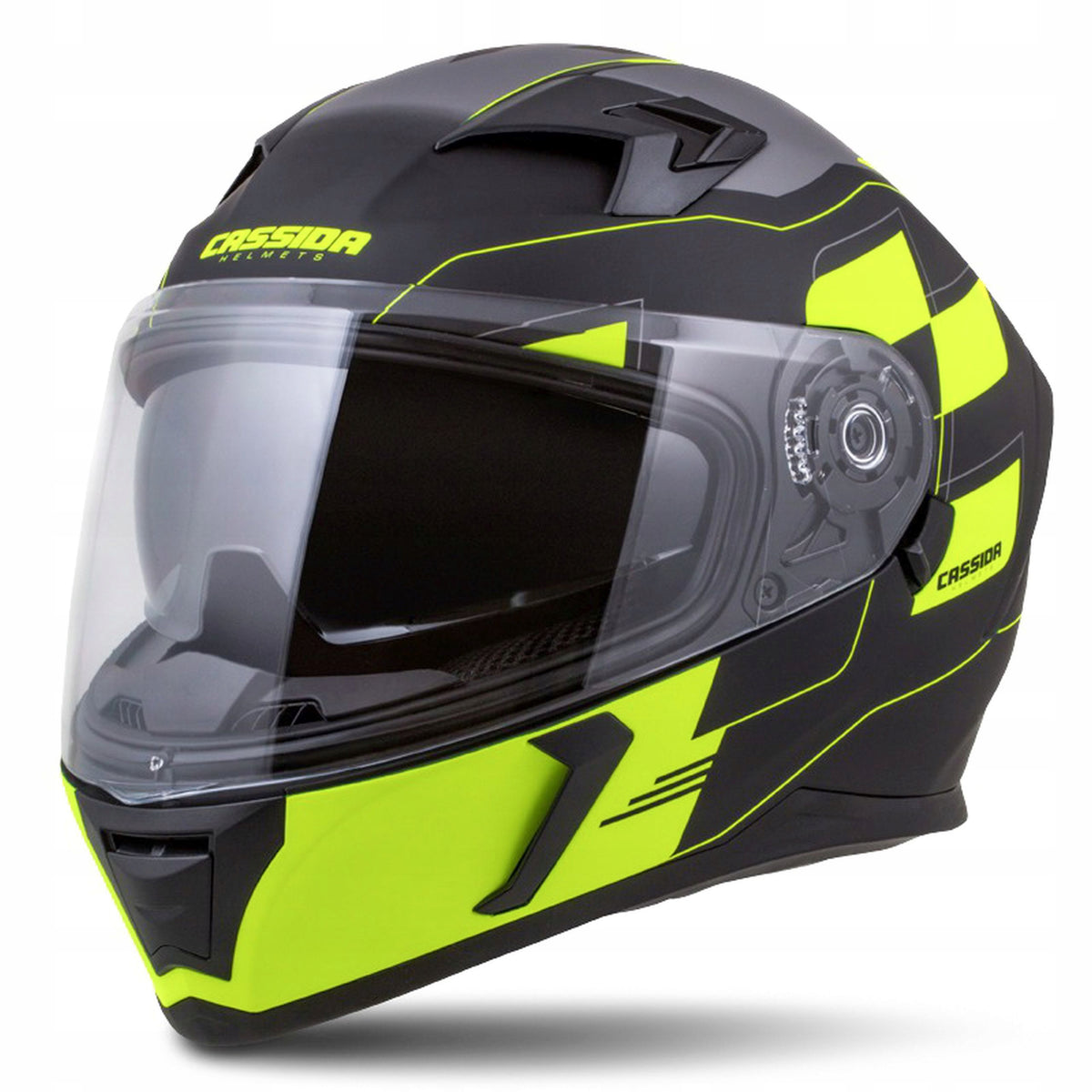 + BLACK WINDOW MOTORCYCLE HELMET CASSIDA 3.0 NEW XL Manufacturer Cassida