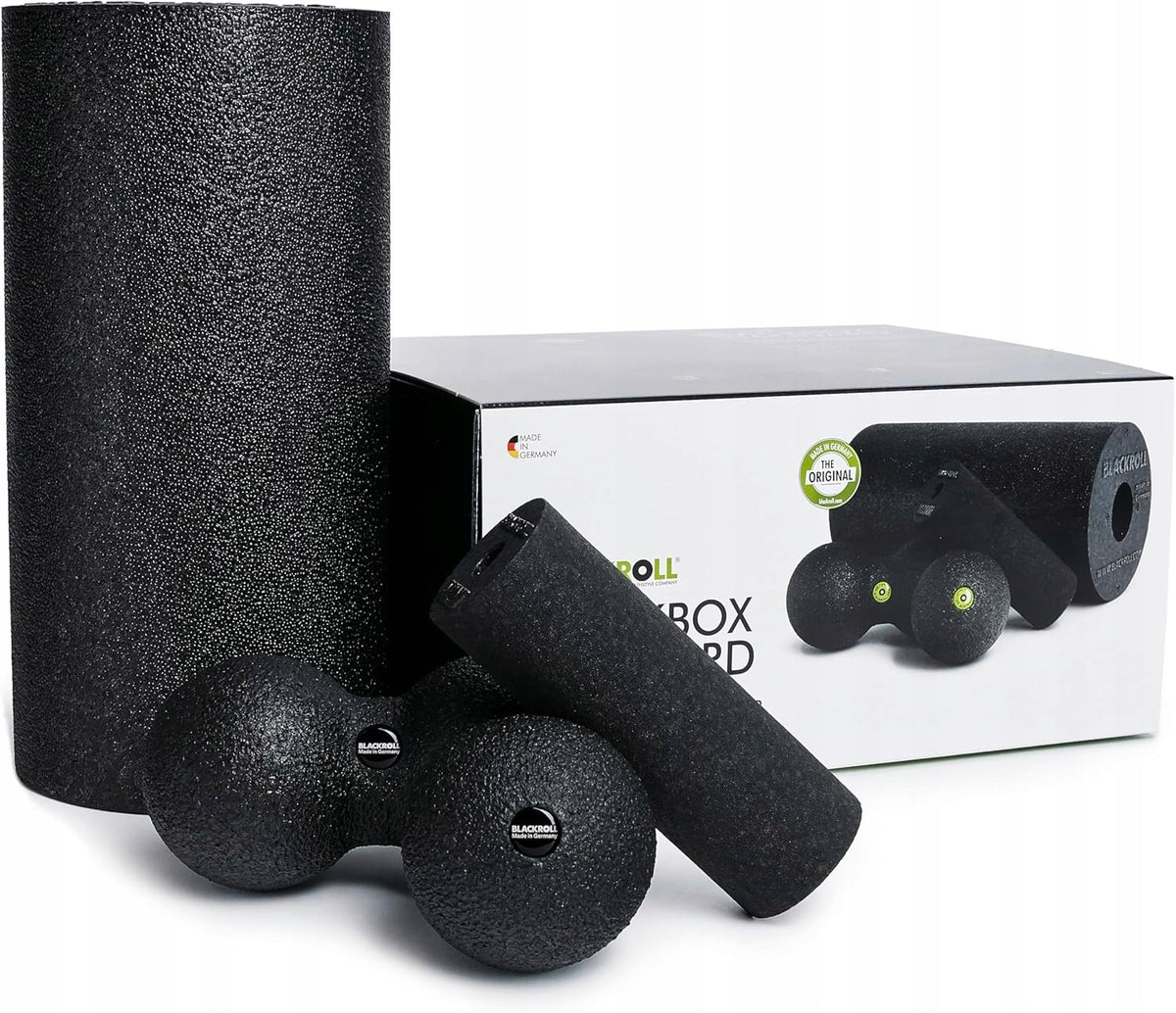 BLACKROLL Blackbox Fascia Massage Set 4 Elements Black