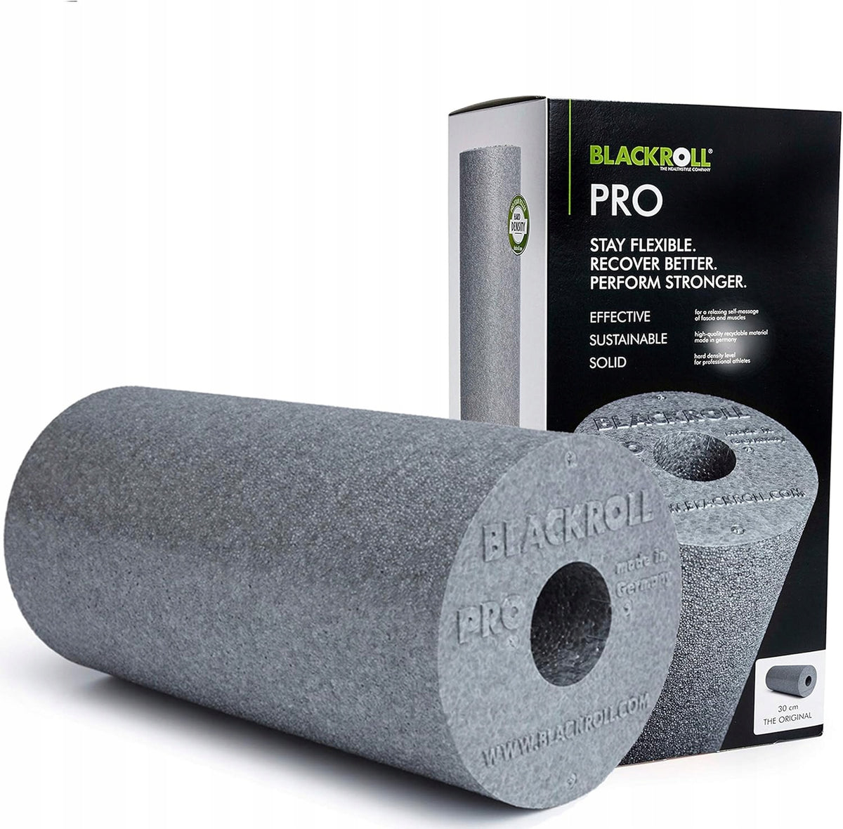 BLACKROLL foam roller EPP 30x15 cm grey PRO