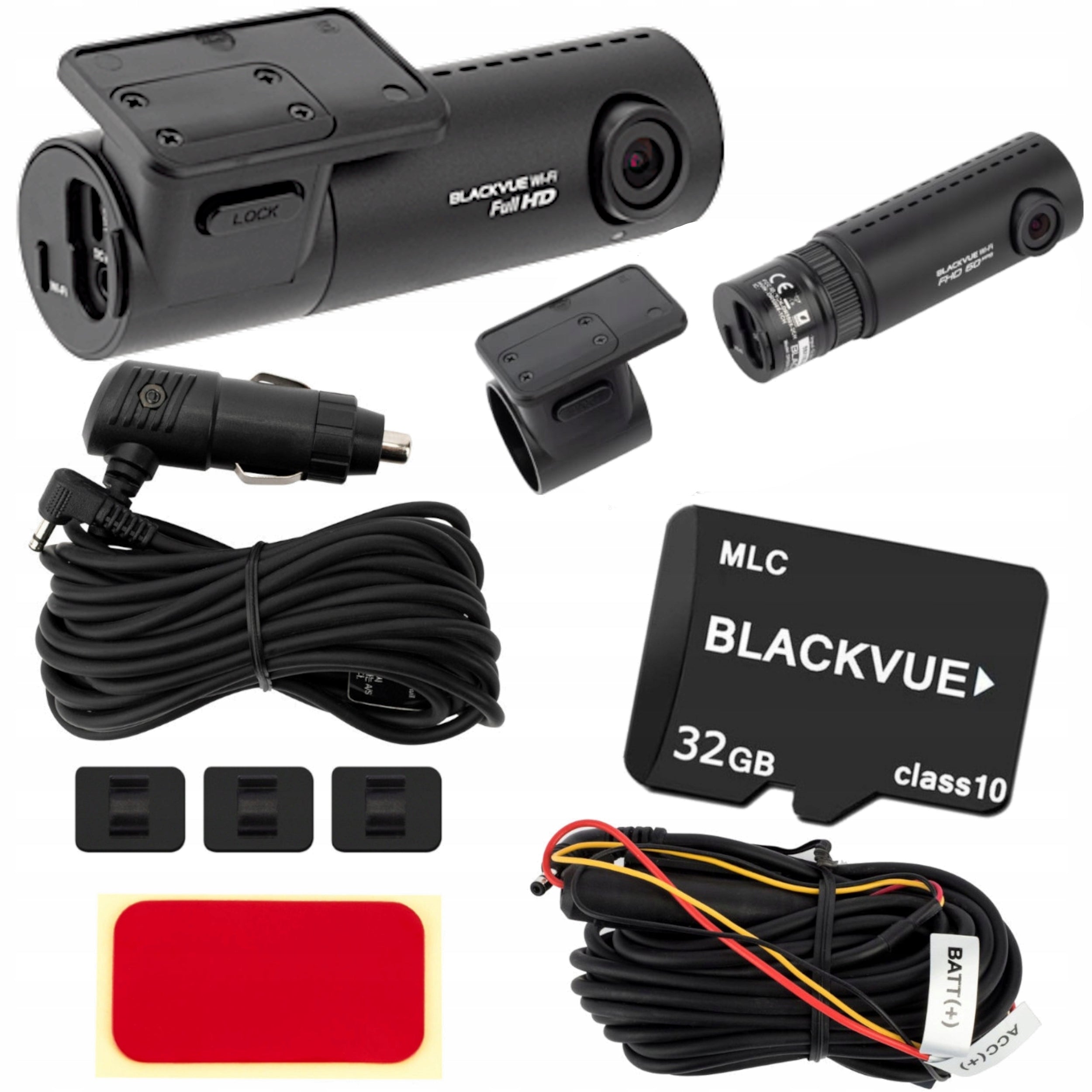 BLACKVUE DR590X-1CH PLUS FHD RECORDER 60FPS PARKING MODE + 32GB CARD