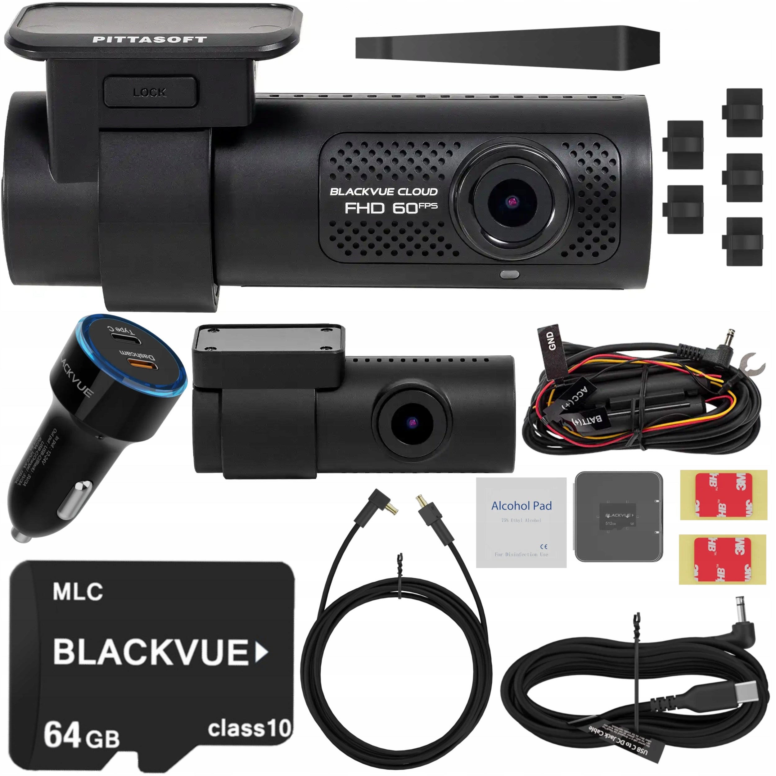 BLACKVUE DR770X-2CH II FHD GPS 64GB VIDEO RECORDER - NEW VERSION