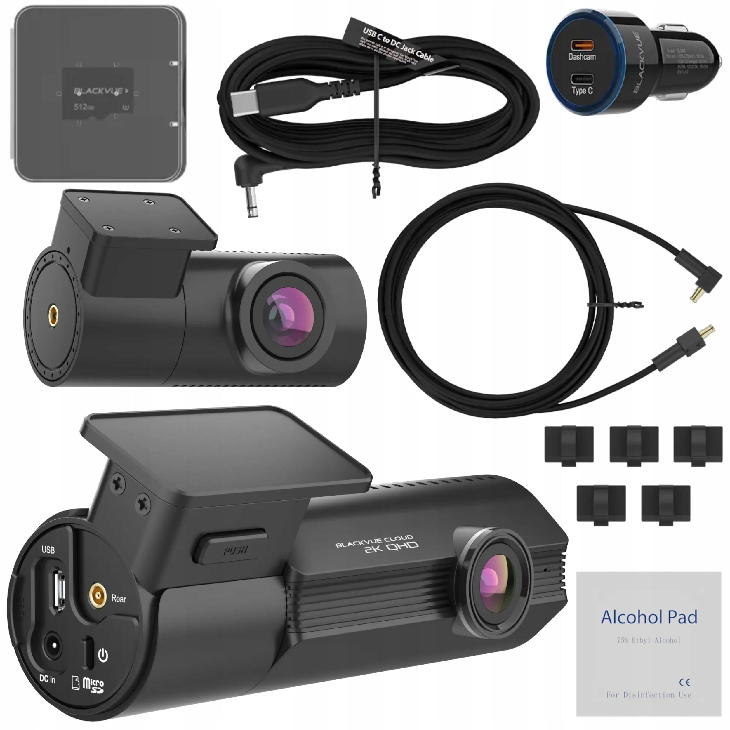 BLACKVUE ELITE 8-2CH DASH CAM WITH 64GB CARD