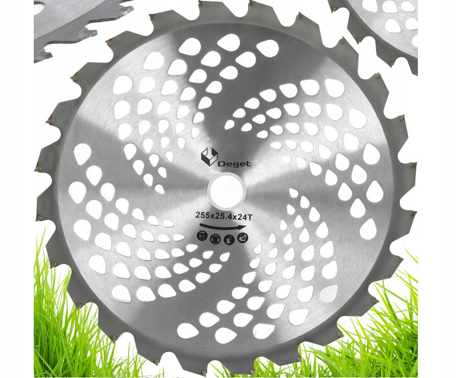 BLADE SAW COMBUSTION CUTTER BRUSH CUTTER CUTTING KNIFE BLADE 255MM