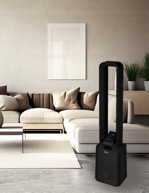 BLADELESS COLUMN FAN POWERED BY REMOTE CONTROL 12 MODES + OSCILLATION Brand no brand