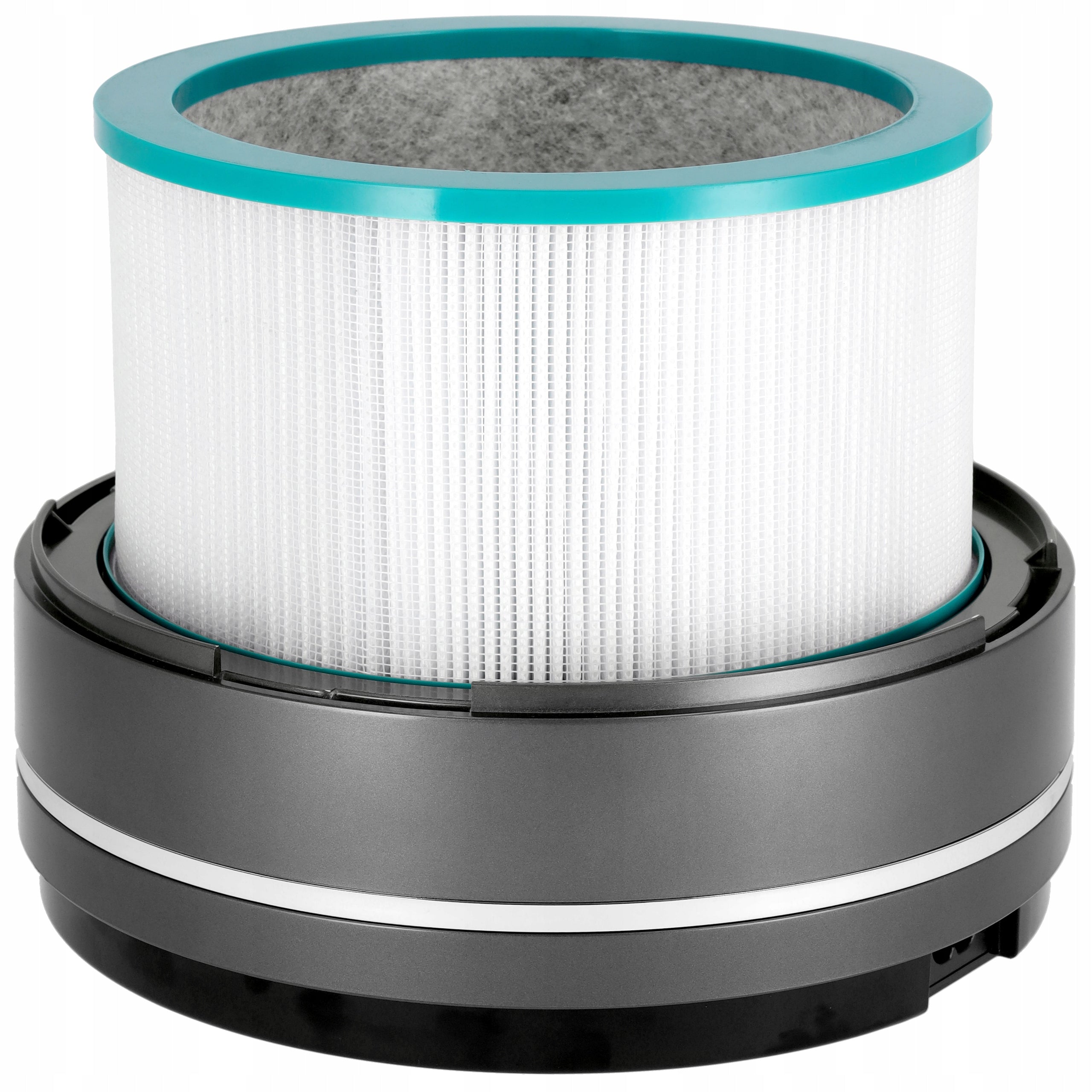 BLADELESS Floor FAN Column Standing Windmill 30W SWING GREY Dominant color silver/gray