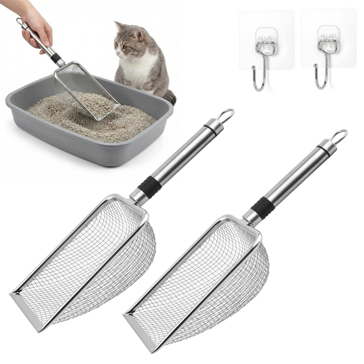 BLADES FOR GRAVEL AND METAL CUVETTES 2 PCS WITH HOOKS 3 8 MM