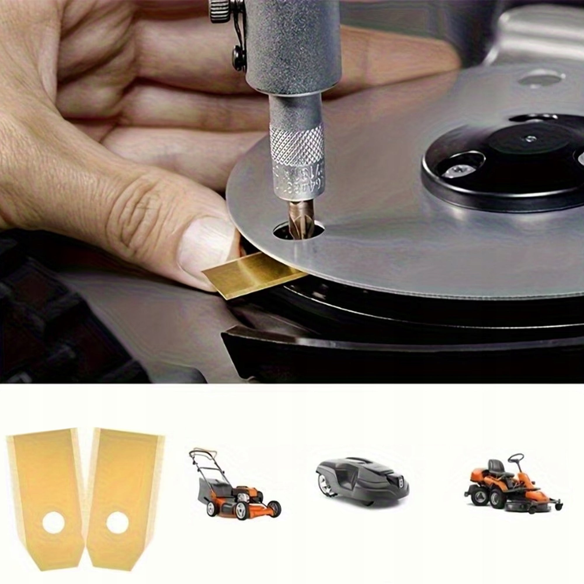 BLADES FOR ROBOT MOWER KNIVES HUSQVARNA GARDENA AUTOMOWER 30PCS Batteries included no