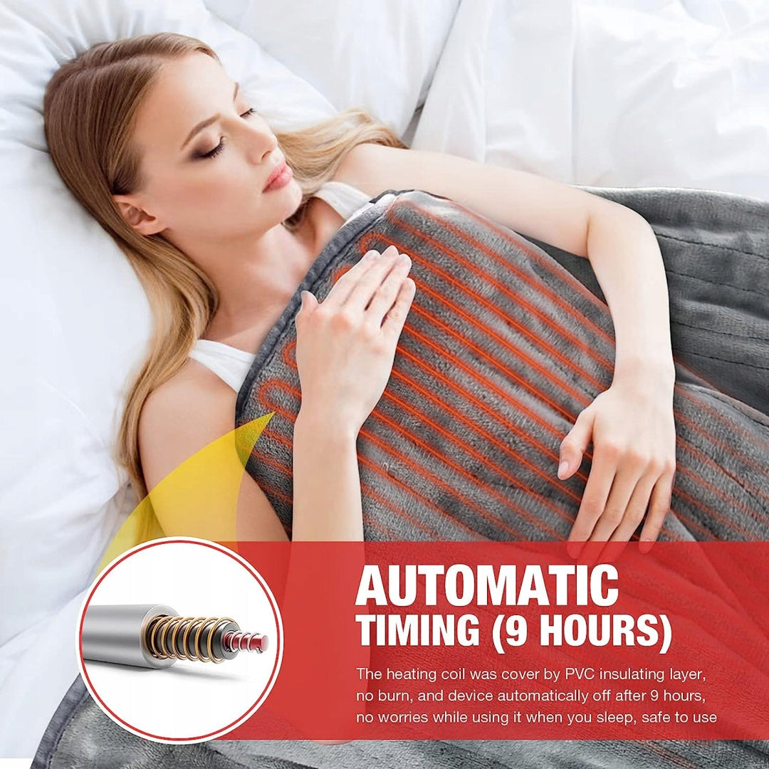BLANKET ELECTRIC HEATING MAT 135x185 PILOT Batteries included no