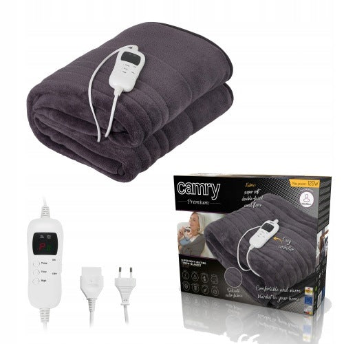 BLANKET ELECTRIC HEATING MAT 160x180 SUPER SOFT LCD TIMER Packaging status original