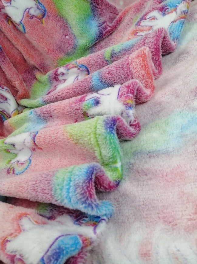 BLANKET GLOWING IN THE DARK 150x200 for Children soft nice FREEBIE PILLOW Brand Cotton world