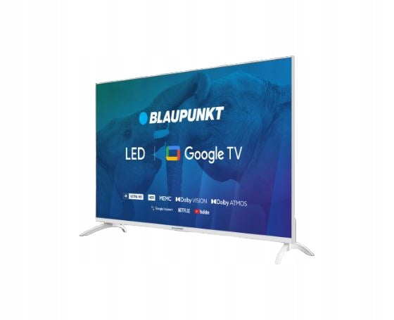 BLAUPUNKT 43UBG6010S UHD 4K Google TV White 43'' Dolby Vision Manufacturer code 43UBG6010S