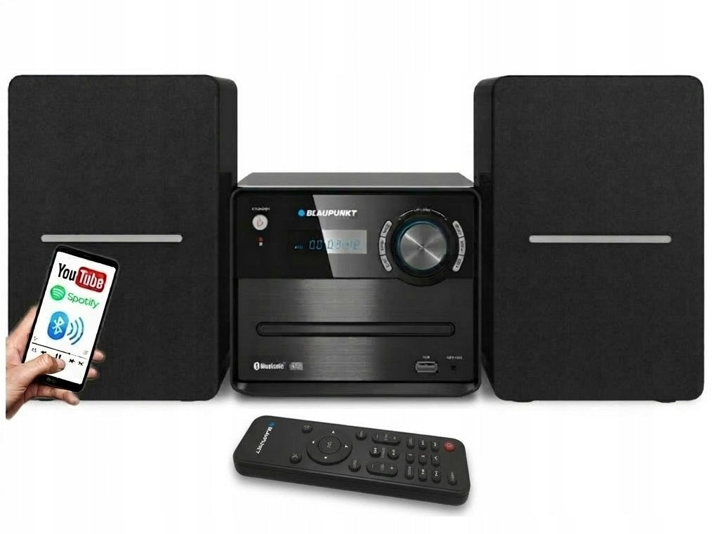 BLAUPUNKT MS13BT CD/MP3/FM/BT/USB/AUX/LED 30W STEREO + REMOTE CONTROL Packaging status original